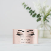 Salon Reference Kaart Makeup Pink Rose Lashes (Staand voorkant)