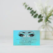 Salon Referral Kaart Makeup Artist Ocean Lashes (Staand voorkant)