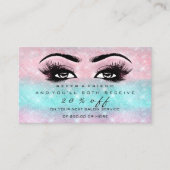 Salon Referral Kaart Ocean Makeup Lashes Extension (Voorkant)