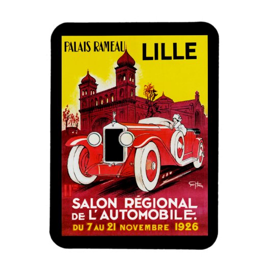Salon Regional De L'Automobile ~ Lille Magneet (Verticaal)