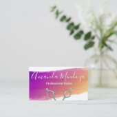 Salon Scharen | Artistiek Borstel Visitekaartje (Staand voorkant)