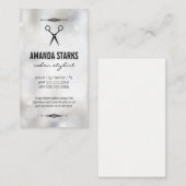 Salon Scharen | Bokeh Glitterende Achtergrond Visitekaartje (Voorkant / Achterkant)