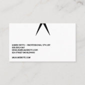 Salon Scharen | Dameshaar Visitekaartje (Achterkant)