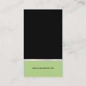 Salon Scharen Groen Visitekaartje (Achterkant)