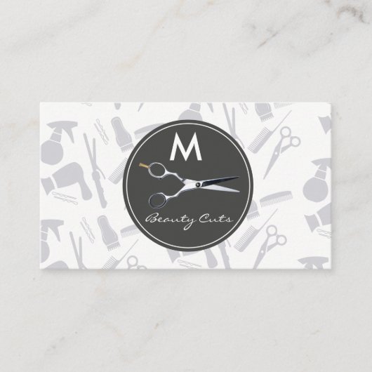 Salon Scissors | Haarsalon Visitekaartje (Voorkant)
