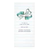 Salon Service Menu Schaar Bloemenblauw (Achterkant)