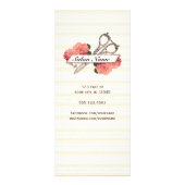 Salon Service Menu Schaar Bloemenroze (Achterkant)