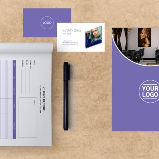 Salon Services Custom Foto Visitekaartje