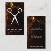 Salon Shears | Shimmer Visitekaartje (Voorkant / Achterkant)