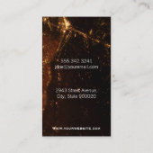 Salon Shears | Shimmer Visitekaartje (Achterkant)