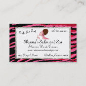 Salon/Spa/Beauty Diva-Visitekaartjes Visitekaartje (Voorkant)