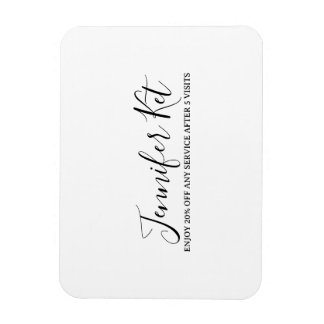 Salon spa business discount offer website visits a magneet