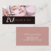 Salon & Spa Esthetician Visitekaartje (Voorkant / Achterkant)