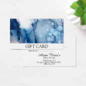 *~* Salon & Spa Event Feminine Chic Artistic Visitekaartje (Bureau)