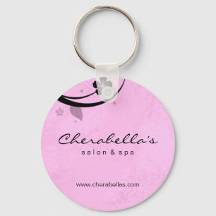 Salon Spa Floral Sleutelhanger Gift waterige roze