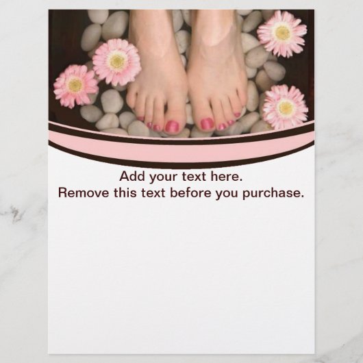 Salon Spa Flyer (Voorkant)