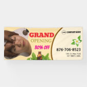 Salon & Spa Grand Opening Banner (Horizontaal)