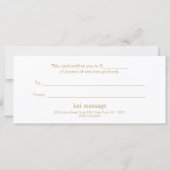 Salon Spa Lotus Floral Cadeaubon (Achterkant)