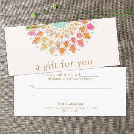 Salon Spa Lotus Floral Cadeaubon