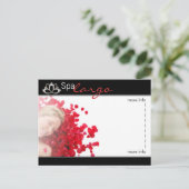 Salon Spa Massage - Blank Briefkaart (Staand voorkant)