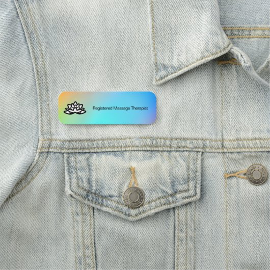 Salon Spa Name Tag (In situ)