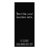 Salon & Spa rackkaart,... Reclamekaart (Achterkant)