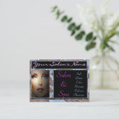 Salon/Spa  Visitekaartje (Staand voorkant)