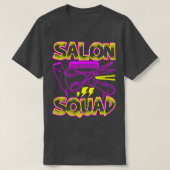 Salon Squad Funny Hairdressing Classic TShirt (Design voorkant)