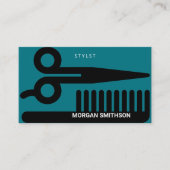 Salon Stylist of Barber Modern Afsprakenkaartje (Voorkant)