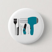 Salon Tools Ronde Button 5,7 Cm (Voorkant)