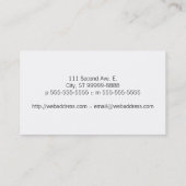 Salon Visitekaartje (Achterkant)