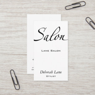 Salon Visitekaartje