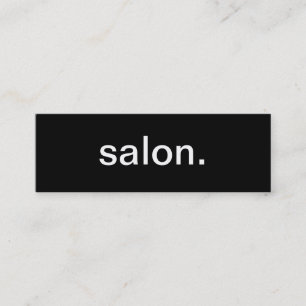 Salon Visitekaartje