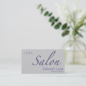 Salon Visitekaartje (Staand voorkant)