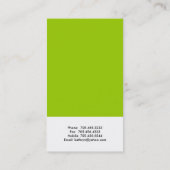 Salon Visitekaartje (Achterkant)