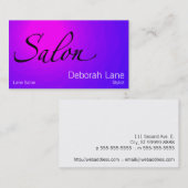 Salon Visitekaartje (Voorkant / Achterkant)