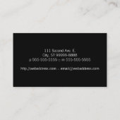 Salon Visitekaartje (Achterkant)