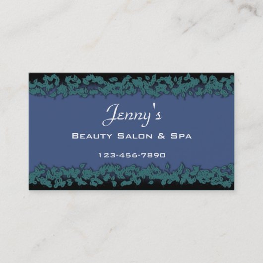 Salon Visitekaartje (Voorkant)