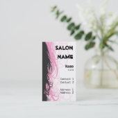 Salon Visitekaartje - Gepersonaliseerd (Staand voorkant)