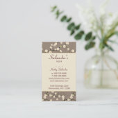 Salon Visitekaartje spa cherry blossom crème (Staand voorkant)