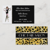 Salon visitekaartjes (Voorkant / Achterkant)