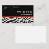 Salon visitekaartjes (Voorkant / Achterkant)