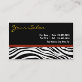 Salon visitekaartjes (Voorkant)