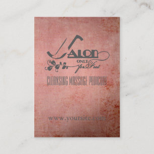 SALON voor voetjes - Business-/Schedule Kaart Afsprakenkaartje