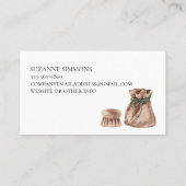 Salon Waterverf Spa Services Facials Visitekaartje (Achterkant)