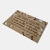 Salon winkel deurmat, mooie offertes tapijt deurmat (Schuin)