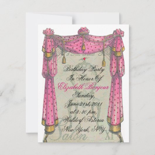 Salon XI ~ Uitnodiging (Achterkant)