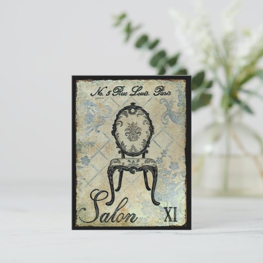 Salon XI ~ Uitnodiging (Staand voorkant)