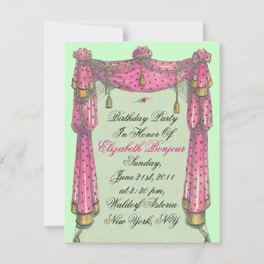 Salon XI ~ Uitnodigingen (Achterkant)