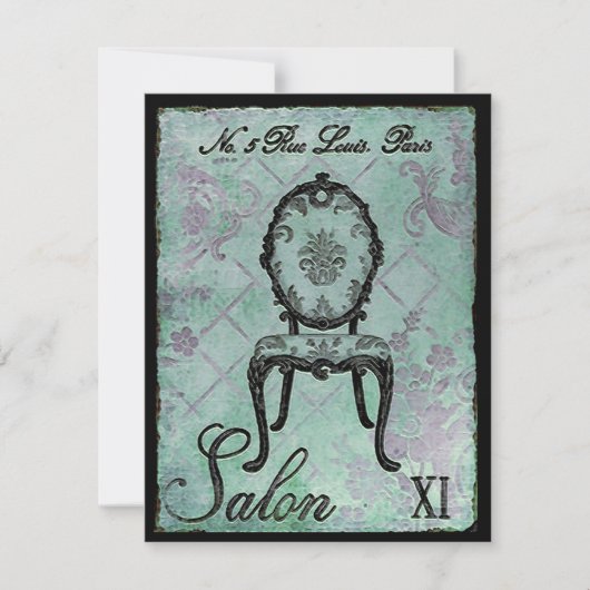 Salon XI ~ Uitnodigingen / RSVP (Voorkant)